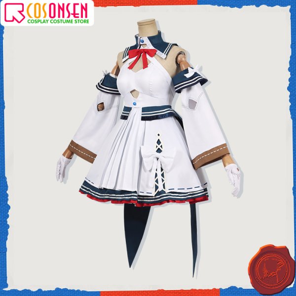 画像4: 【25%OFF】ホロライブ hololive 3期生 不知火フレア 新ビジュアル コスプレ衣装