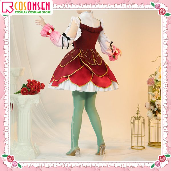 画像4: 【25%OFF】バーチャルYouTuber vtuber ロゼミ Rosemi コスプレ衣装