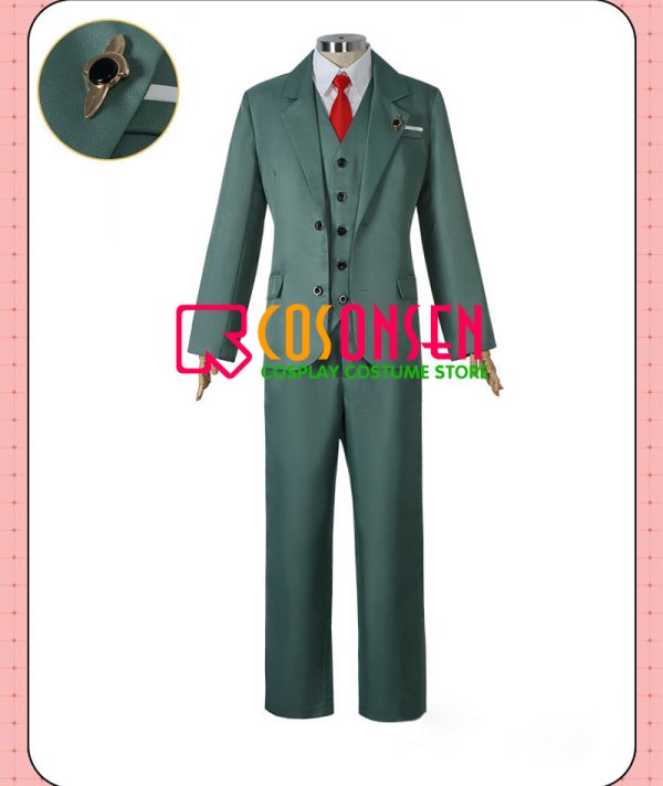 画像2: SPY × FAMILY スパイファミリー Loid Forger ロイド・フォージャー スーツ コスプレ衣装