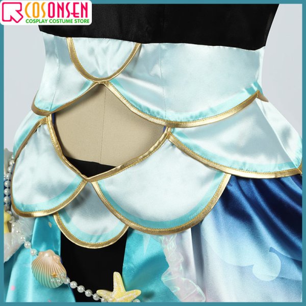 画像8: 【20％OFF】バーチャルYouTuber vtuber フィナーナ竜宮 Finana Ryugu コスプレ衣装