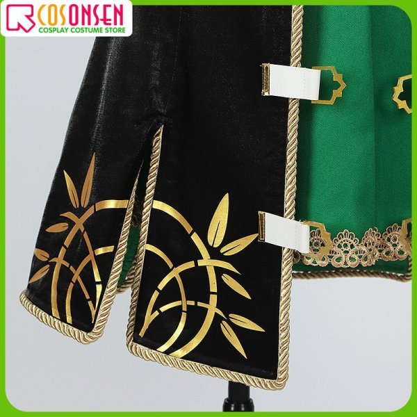 画像9: 【25%OFF】ウマ娘 プリティーダービー バンブーメモリー 黒鉄の大志 勝負服 コスプレ衣装