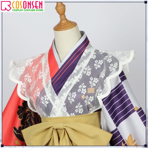 画像8: 【25%OFF】Fate/Grand Order FGO 曲亭馬琴 コスプレ衣装 霊基再臨 第2段階