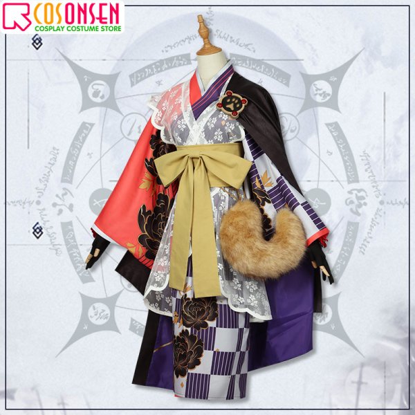 画像3: 【25%OFF】Fate/Grand Order FGO 曲亭馬琴 コスプレ衣装 霊基再臨 第2段階