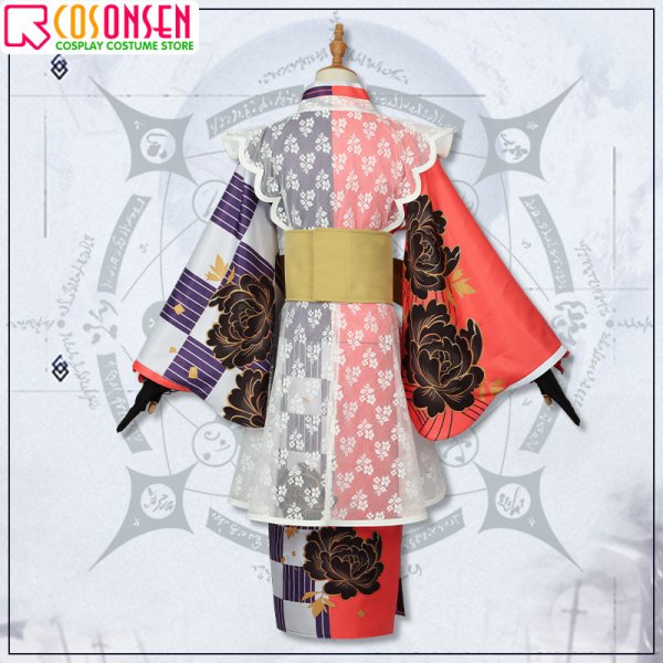 画像6: 【25%OFF】Fate/Grand Order FGO 曲亭馬琴 コスプレ衣装 霊基再臨 第2段階