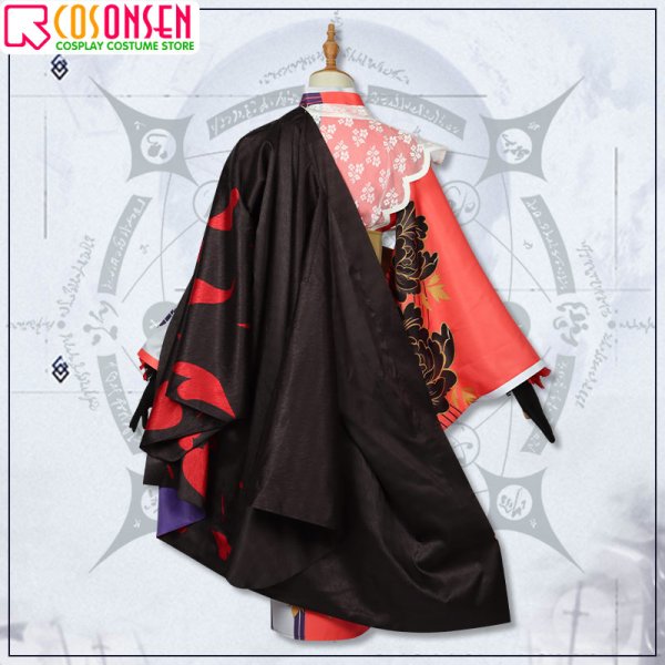 画像4: 【25%OFF】Fate/Grand Order FGO 曲亭馬琴 コスプレ衣装 霊基再臨 第2段階