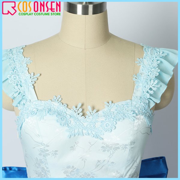 画像6: 【25%OFF】ウマ娘 プリティーダービー あこがれの景色 ライスシャワー 花嫁 コスプレ衣装