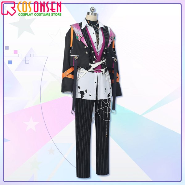 画像3: 【25%OFF】あんさんぶるスターズ!! あんスタ CrazyB 「Helter-Spider」 桜河こはく MV衣装 コスプレ衣装