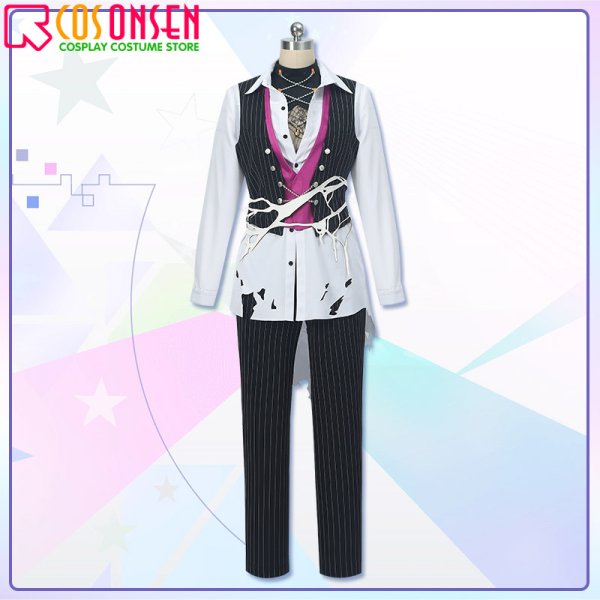 画像5: 【25%OFF】あんさんぶるスターズ!! あんスタ CrazyB 「Helter-Spider」 桜河こはく MV衣装 コスプレ衣装