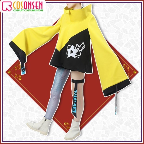 画像3: 【25%OFF】ポケモン スカーレット・バイオレット ポケモンSV ナンジャモ コスプレ衣装