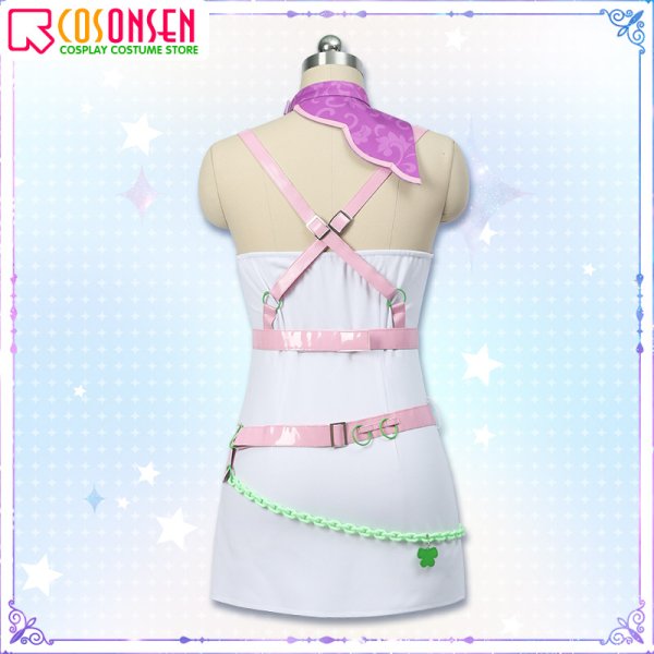 画像6: 【25%OFF】アイドルマスター アイマス シンデレラガールズ 夢見りあむ 夢見りあむのパーリナイ コスプレ衣装