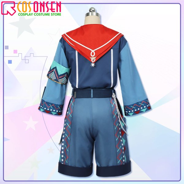 画像4: 【25%OFF】あんさんぶるスターズ!! あんスタ イベント「放浪夢ノ咲/大陸へ修学旅行!」 全員衣装 コスプレ衣装