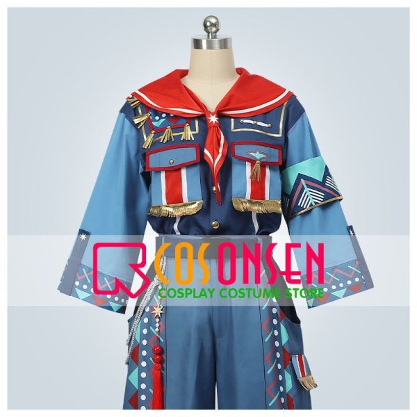 画像1: 【25％OFF】あんさんぶるスターズ!! あんスタ イベント「放浪夢ノ咲／大陸へ修学旅行！」 全員衣装 コスプレ衣装