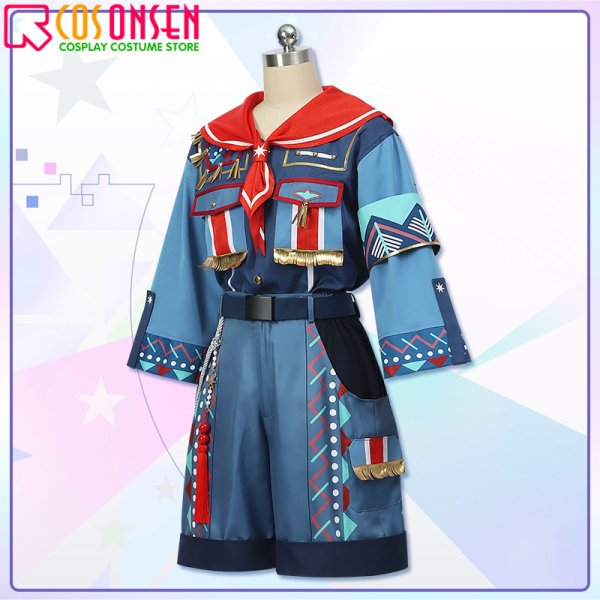 画像3: 【25%OFF】あんさんぶるスターズ!! あんスタ イベント「放浪夢ノ咲/大陸へ修学旅行!」 全員衣装 コスプレ衣装