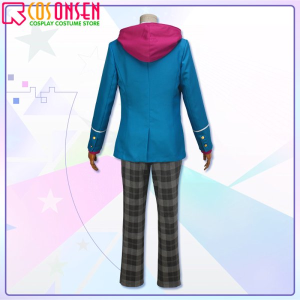 画像4: 【25%OFF】あんさんぶるスターズ あんスタ 夢ノ咲学院 男子制服 衣更真緒 コスプレ衣装 ネクタイ3色セット