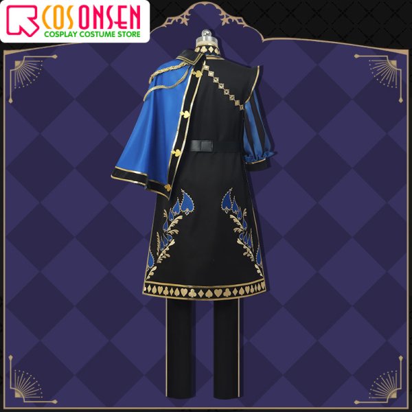 画像3: 【25％OFF＆女性S/M/L/XLサイズ在庫あり・一週間発送】ツイステ風 グロリアス・マスカレード デュース コスプレ衣装