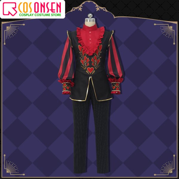 画像5: 【25%OFF&女性M&女性XLサイズ在庫あり・一週間発送】ツイステ風 グロリアス・マスカレード リドル コスプレ衣装