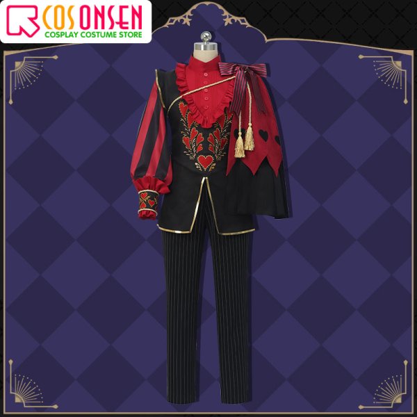 画像2: 【25％OFF】ツイステ風 グロリアス・マスカレード リドル コスプレ衣装