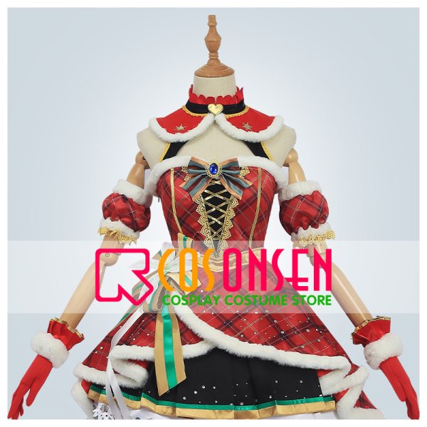 画像1: 【25％OFF】ウマ娘 プリティーダービー 「緋色のニュイ・エトワレ」 ダイワスカーレット クリスマス 新衣装 コスプレ衣装