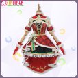 画像2: 【25％OFF】ウマ娘 プリティーダービー 「緋色のニュイ・エトワレ」 ダイワスカーレット クリスマス 新衣装 コスプレ衣装 (2)