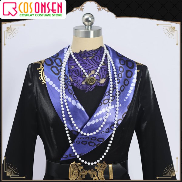 画像7: 【20％OFF】ツイステ風 グロリアス・マスカレード アズール コスプレ衣装