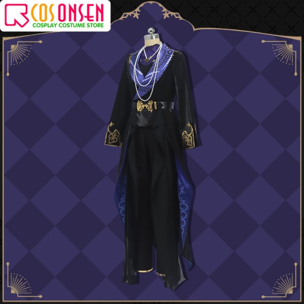 画像3: 【20％OFF】ツイステ風 グロリアス・マスカレード アズール コスプレ衣装