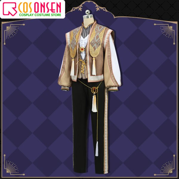 画像3: 【25%OFF】ツイステ風 グロリアス・マスカレード ラギー コスプレ衣装