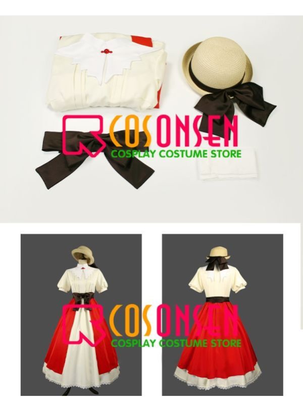 画像6: カードキャプターさくら 木之本桜 お祖父さんのプレゼント コスプレ衣装(パニエなし)