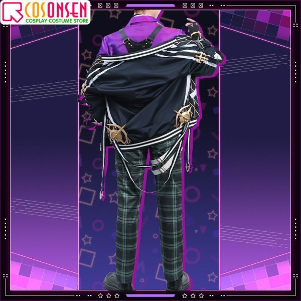 画像3: 【25%OFF】バーチャルYouTuber vtuber Doppio Dropscythe コスプレ衣装