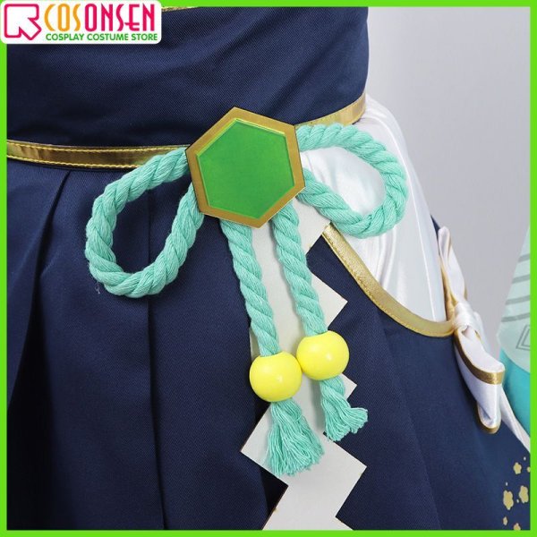 画像8: 【25％OFF】ウマ娘 プリティーダービー サトノダイヤモンド 新衣装 [花形・弥栄之翠] 巫女風衣装 コスプレ衣装