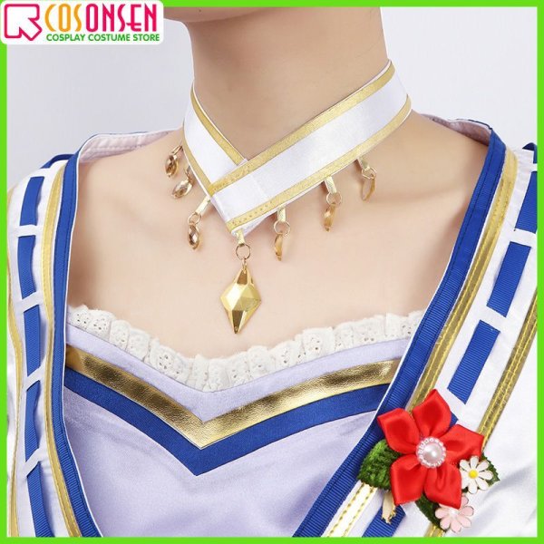 画像5: 【25％OFF】ウマ娘 プリティーダービー サトノダイヤモンド 新衣装 [花形・弥栄之翠] 巫女風衣装 コスプレ衣装