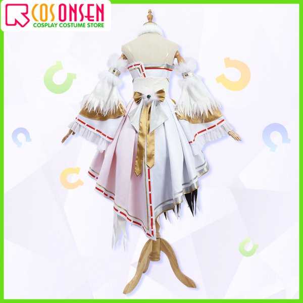 画像5: 【25％OFF】ウマ娘 プリティーダービー キタサンブラック 新衣装 [真打・慶鶴之志] 巫女風衣装 コスプレ衣装