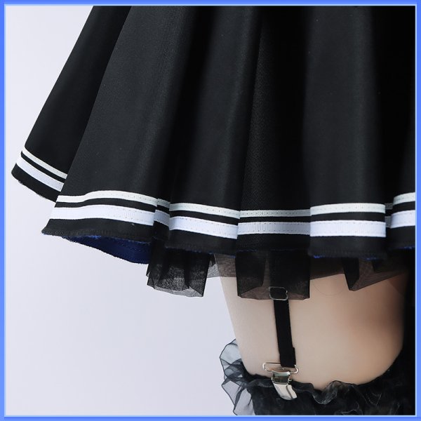 画像10: 【25%OFF】ホロライブ hololive 兎田ぺこら 新衣装黒【フリフリバニードレス】コスプレ衣装