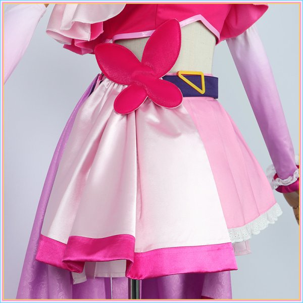 画像8: 【25%OFF】ひろがるスカイ!プリキュア キュアバタフライ あげは コスプレ衣装