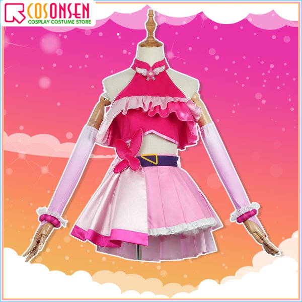 画像5: 【25%OFF】ひろがるスカイ!プリキュア キュアバタフライ あげは コスプレ衣装
