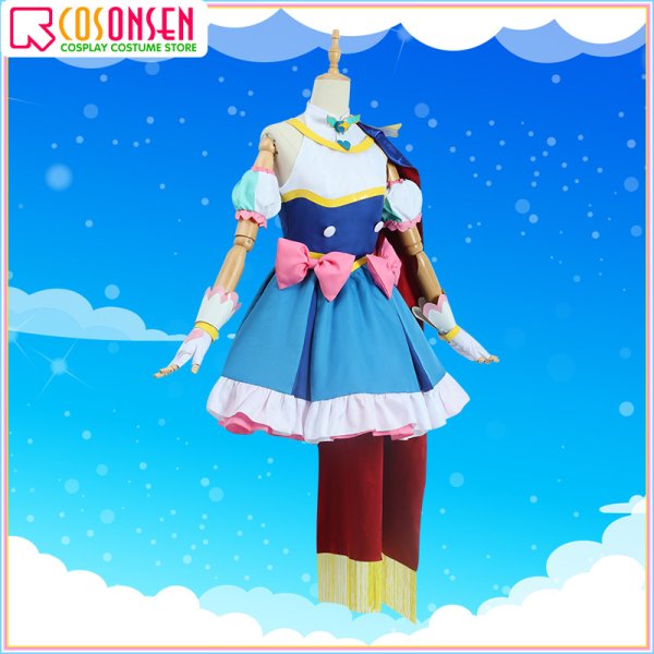 画像3: 【25%OFF】ひろがるスカイ!プリキュア キュアスカイ ソラ・ハレワタール コスプレ衣装