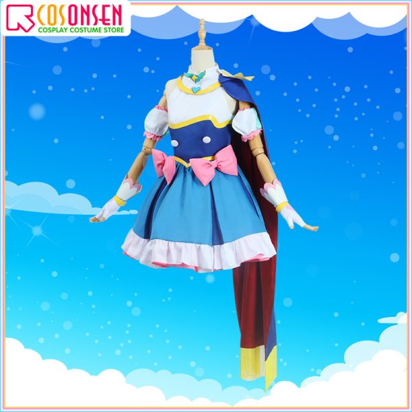 画像4: 【25%OFF】ひろがるスカイ!プリキュア キュアスカイ ソラ・ハレワタール コスプレ衣装