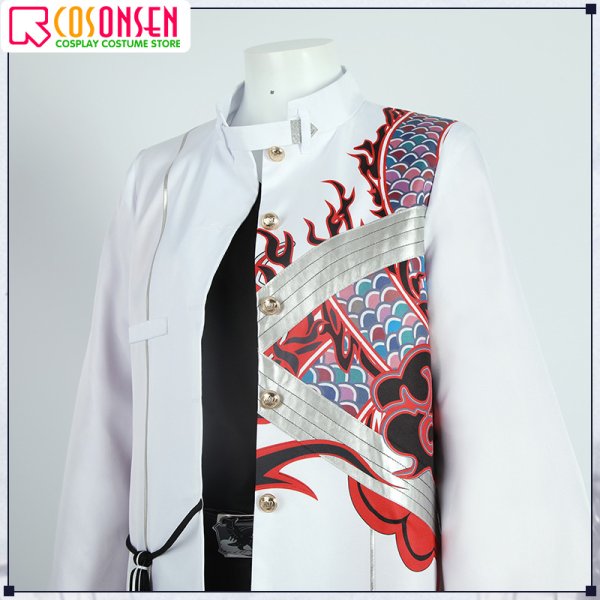 画像8: 【25%OFF】Fate/Grand Order FGO 高杉晋作 コスプレ衣装 霊基再臨 第1段階