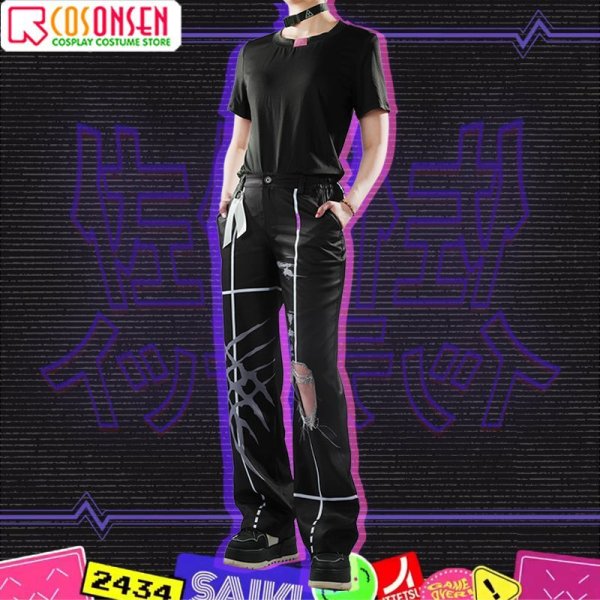 画像6: 【25%OFF&女性L・XLサイズ在庫あり・一週間発送】バーチャルYouTuber Vtuber 佐伯 変身後 コスプレ衣装