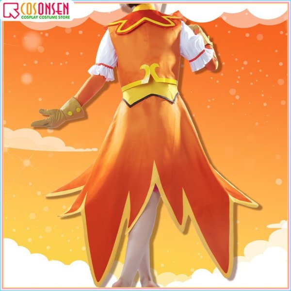 画像4: 【25%OFF】ひろがるスカイ!プリキュア キュアウィング ツバサ コスプレ衣装