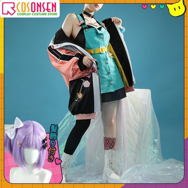 画像2: バーチャルYouTuber Vtuber 五十嵐梨花 コスプレ衣装