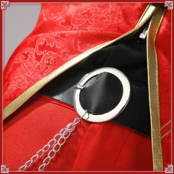 画像12: 【25%OFF】バーチャル YouTuber Vtuber 四神モチーフ 湊 新衣装 コスプレ衣装