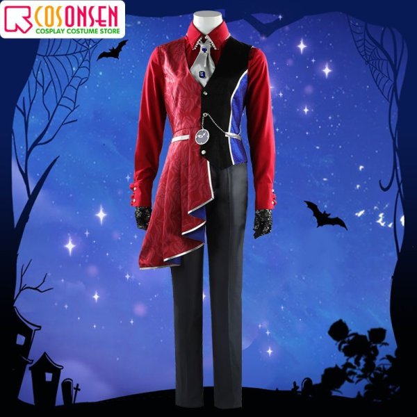 画像4: 【25%OFF】あんスタ風 ひと雫*特別を選んだMad Party Knights 朱桜司 月永レオ 朔間凛月 鳴上嵐 コスプレ衣装