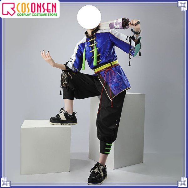 画像3: バーチャルYouTuber Vtuber 四神モチーフ 剣持 新衣装 コスプレ衣装