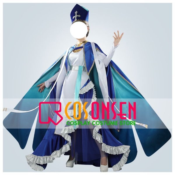 画像1: Fate/Grand Order FGO 女教皇ヨハンナ コスプレ衣装 霊基再臨 第3段階