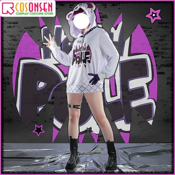 画像5: 【25%OFF】バーチャルYouTuber Vtuber Selen Tatsuki セレン龍月 新衣装 コスプレ衣装