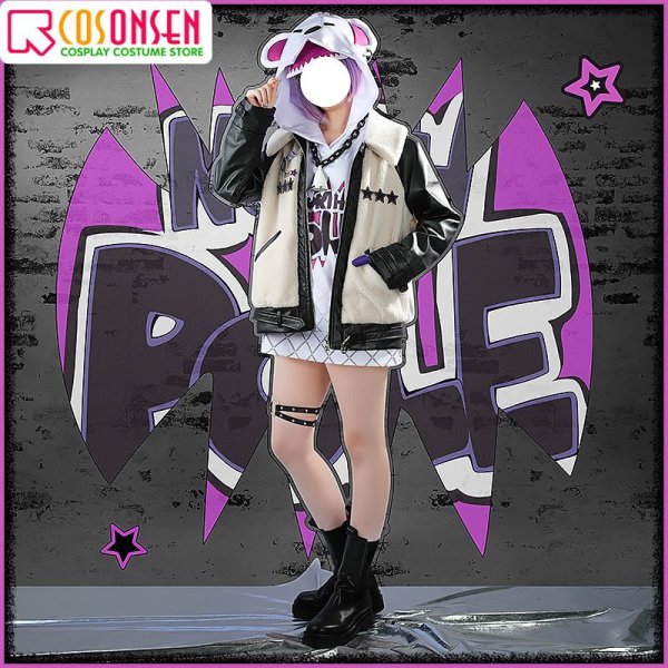 画像3: 【25%OFF】バーチャルYouTuber Vtuber Selen Tatsuki セレン龍月 新衣装 コスプレ衣装