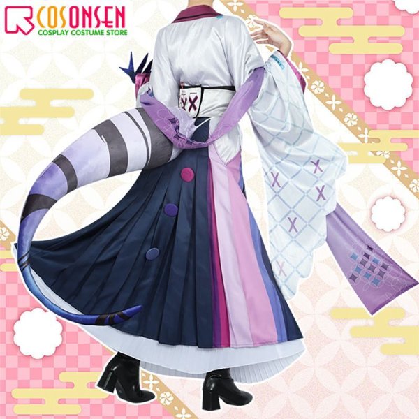 画像3: 【25%OFF】バーチャルYouTuber Vtuber Selen 新年衣装 コスプレ衣装