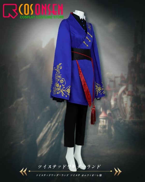 画像3: 【25%OFF】ツイステ風 ポムフィオーレ寮 エペル・フェルミエ 寮服 コスプレ衣装