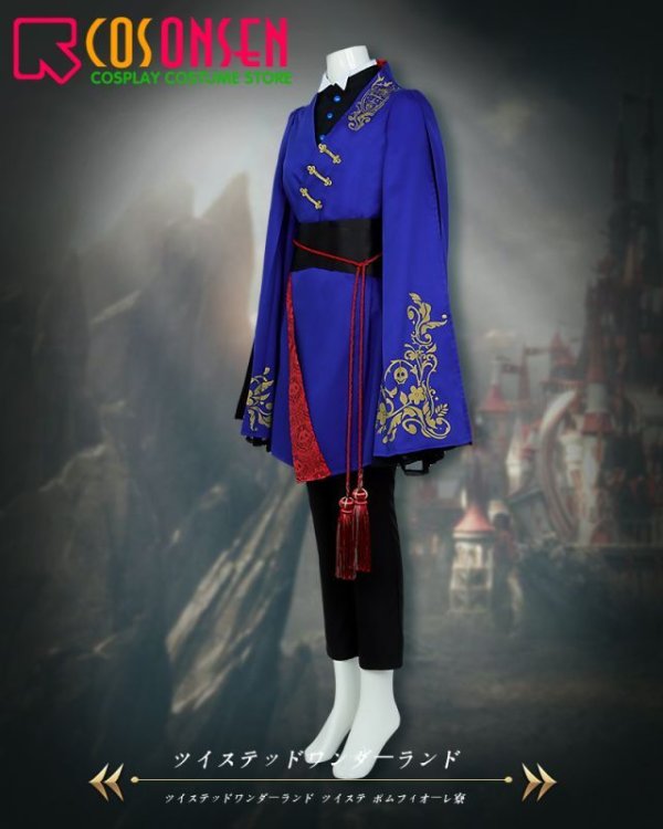 画像4: 【25%OFF】ツイステ風 ポムフィオーレ寮 エペル・フェルミエ 寮服 コスプレ衣装