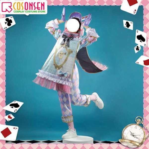 画像3: 【25%OFF】ツイステ風 薔薇の王国のホワイトラビットフェス エペル コスプレ衣装